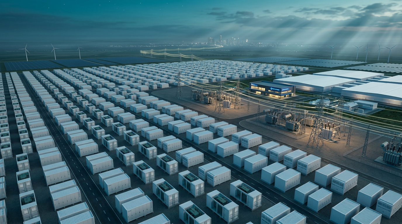 Five hundred units.
An energy campus.
